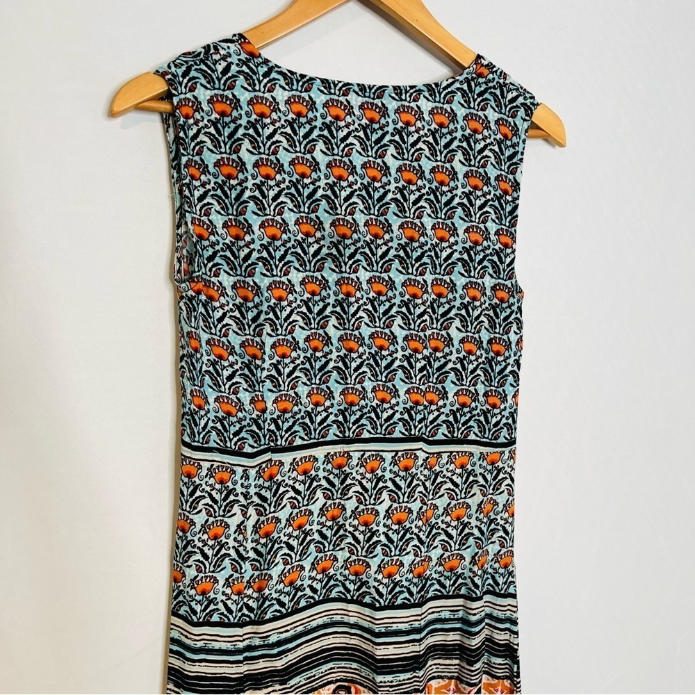 Biba Floral Bohemian-Print Boho Print Sleeveless Maxi Dress. Size Small. - Picture 8 of 14